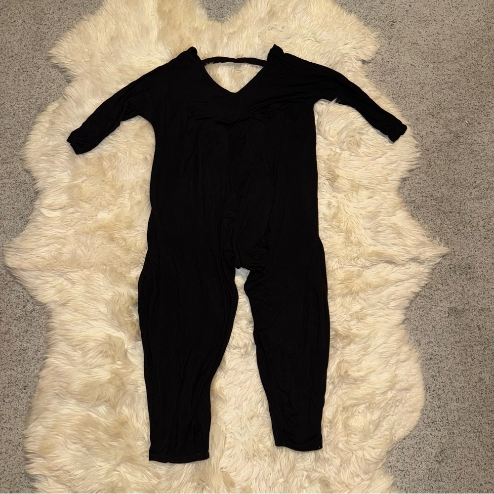 EUC Women’s Black Harem Jumpsuit